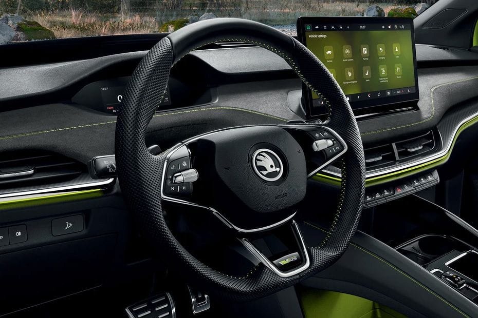 سكودا إينياك كوبيه Steering Wheel