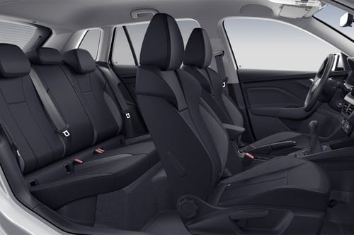 Skoda Kamiq Front And Rear Seats Together