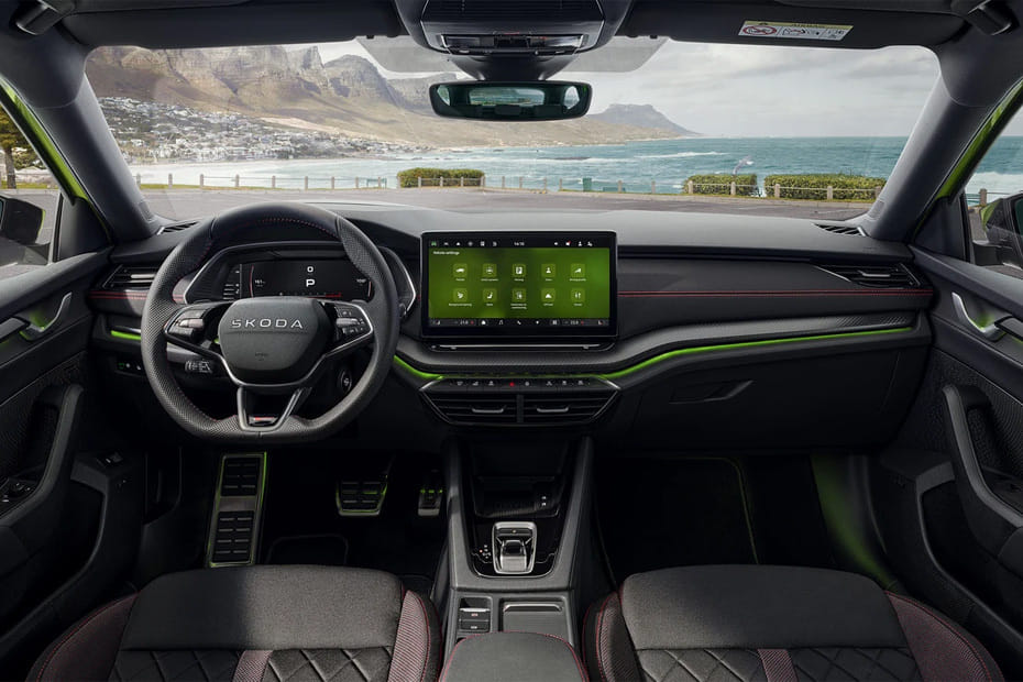 Dashboard View of أوكتافيا آر إس