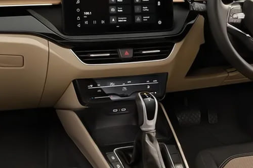 Front AC Controls of Skoda Slavia