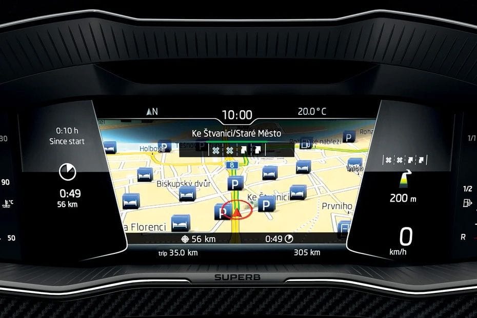 سوبيرب (2022-2025) TachoMeter