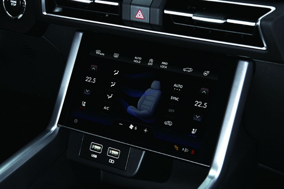 Front AC Controls of Ssangyong Torres
