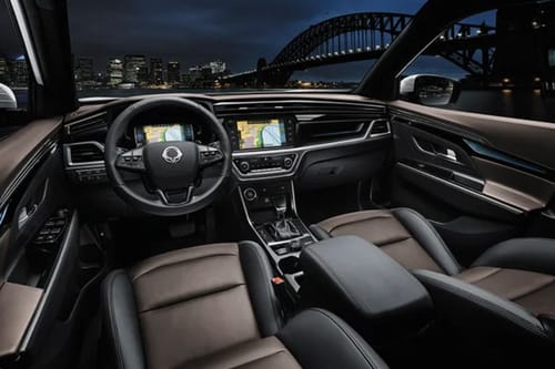 Dashboard View of Korando