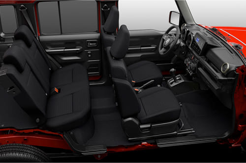 سوزوكي جمني 5 أبواب Front And Rear Seats Together