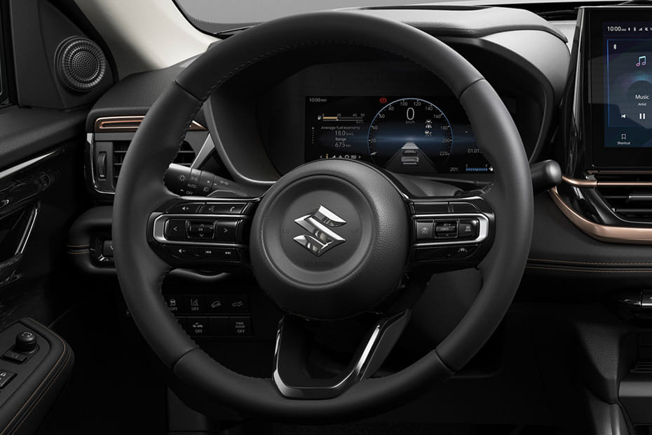 Suzuki Across Steering Wheel