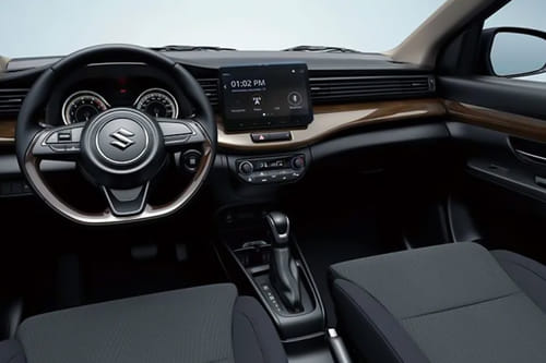 Dashboard View of Ertiga