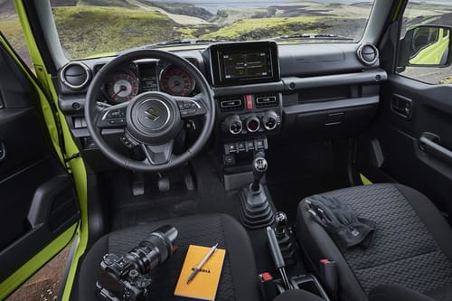 Dashboard View of Jimny