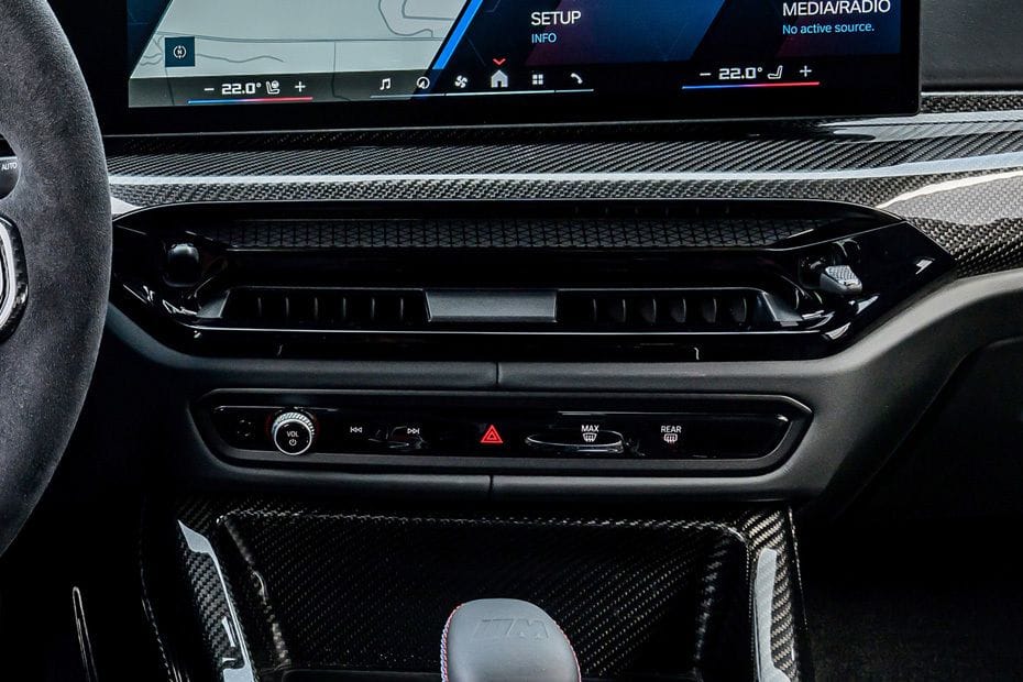 Front AC Controls of BMW M3 Touring
