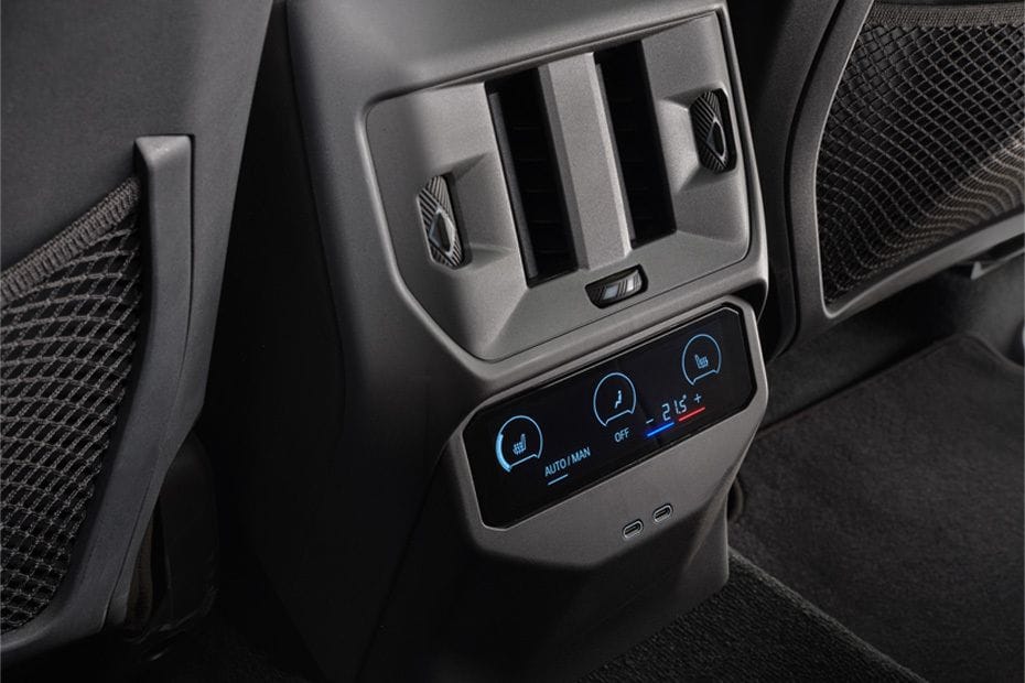 X3 Rear AC Controls