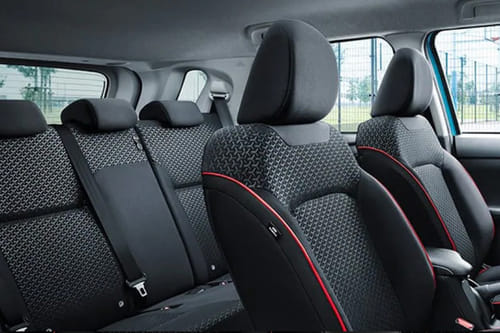 Toyota Raize Front And Rear Seats Together