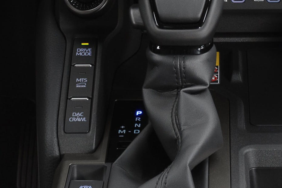 Center Controls of Toyota Land Cruiser Prado