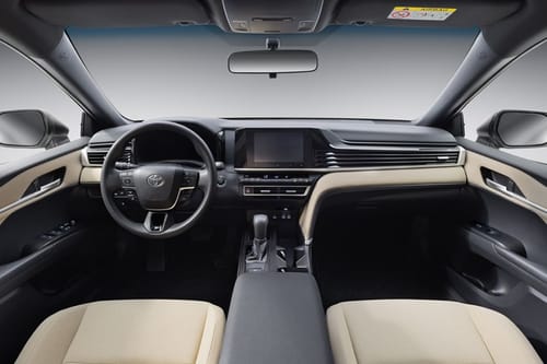 Dashboard View of Camry