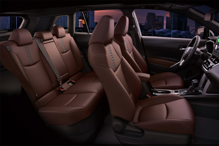 Toyota Corolla Cross Front And Rear Seats Together