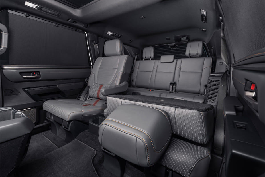 Folding Seats of Toyota Sequoia