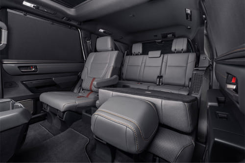 Folding Seats of Toyota Sequoia