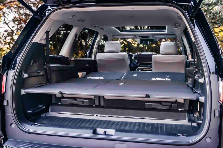 Storage Closer View of Toyota Sequoia