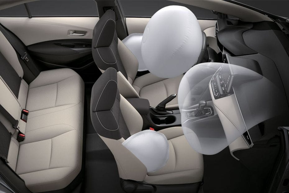 تويوتا كورولا  AirBags View