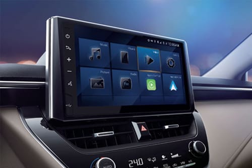 Corolla touch screen