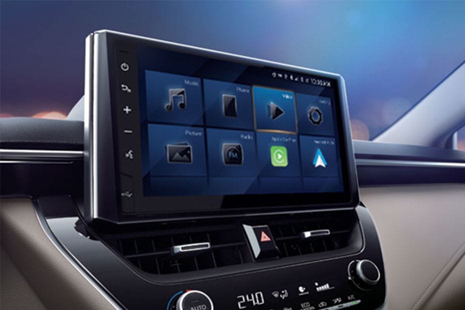 كورولا  touch screen