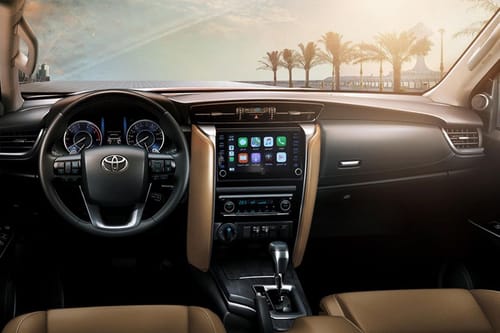 Dashboard View of Fortuner