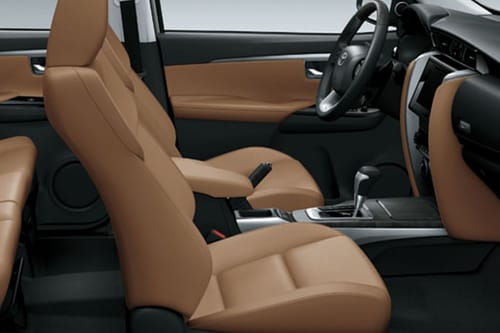 Fortuner Front Seats