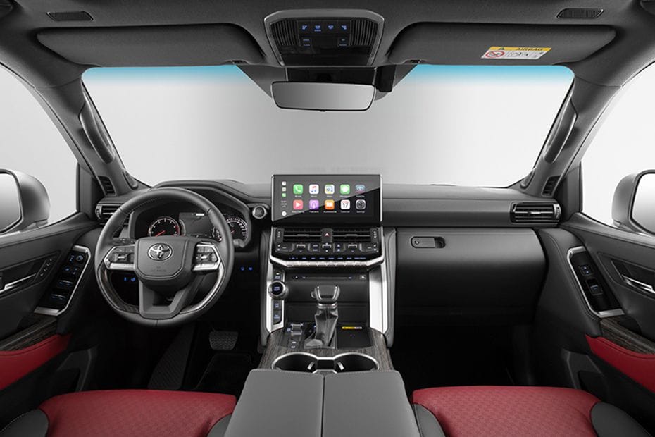 Dashboard View of Land Cruiser 2024-2025