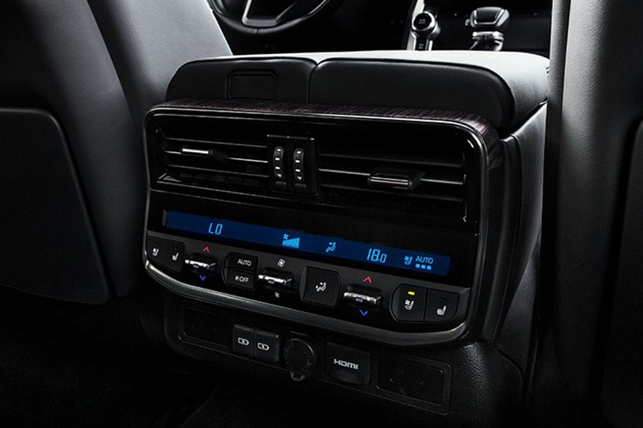 Rear Seat Entertainment of Toyota Land Cruiser