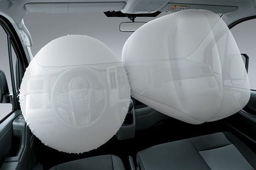 Toyota Hiace AirBags View