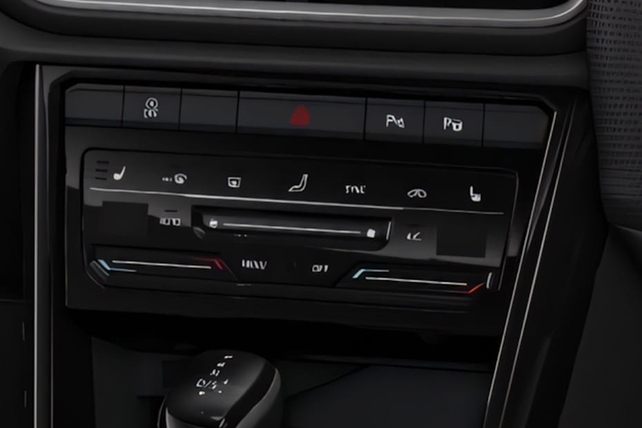 Front AC Controls of Volkswagen T Roc
