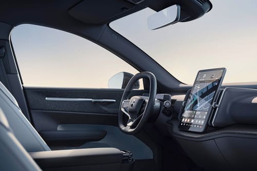 Storage Closer View of Volvo EX30