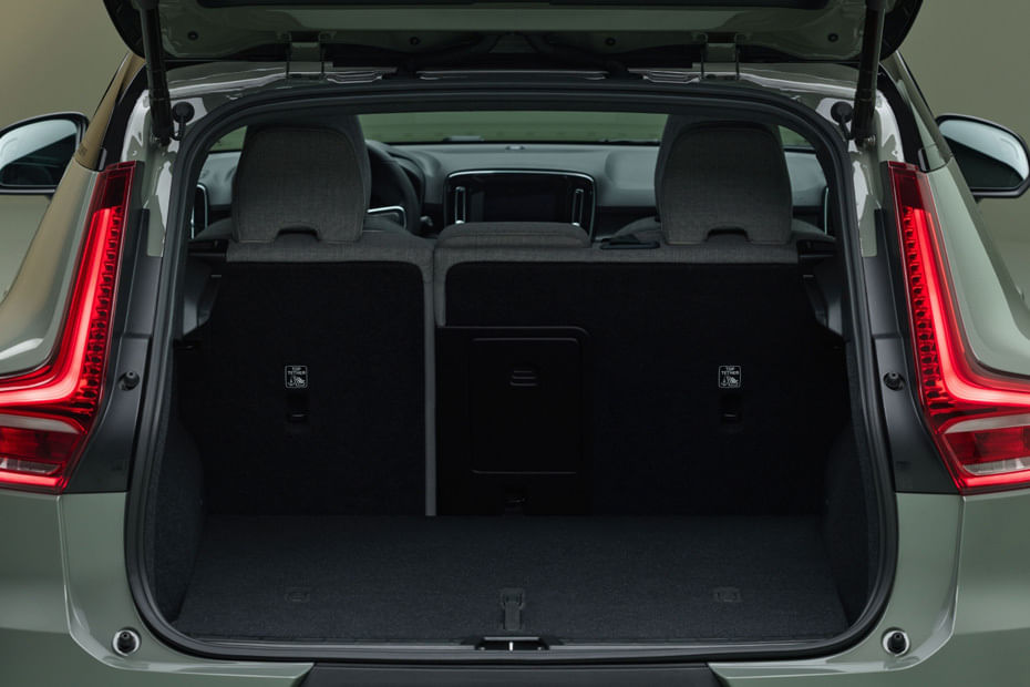 Storage Closer View of Volvo EX40