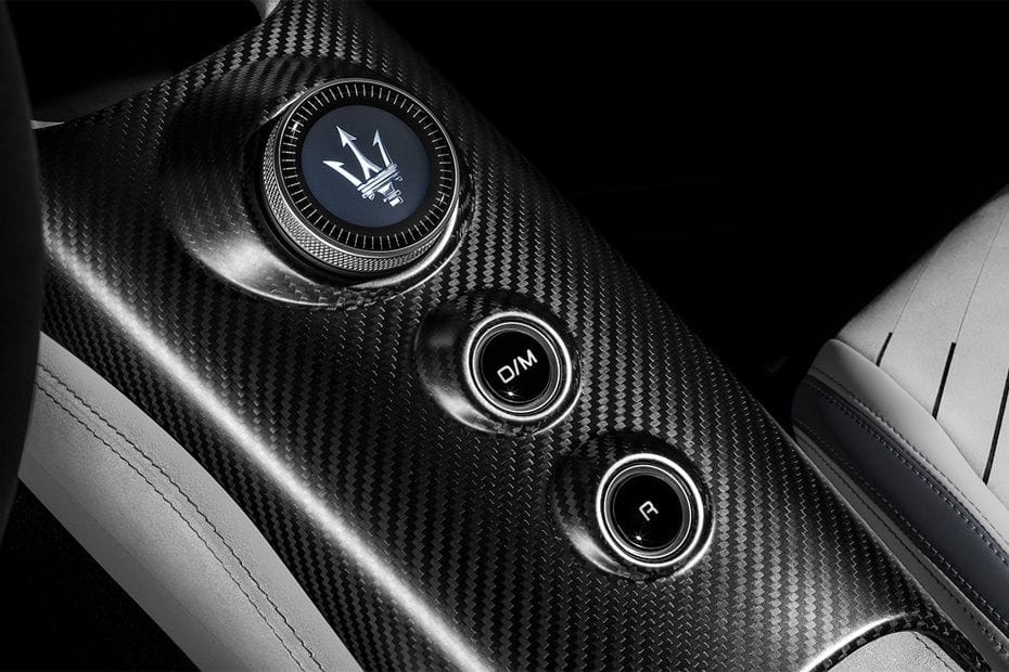 Center Controls of Maserati MC20