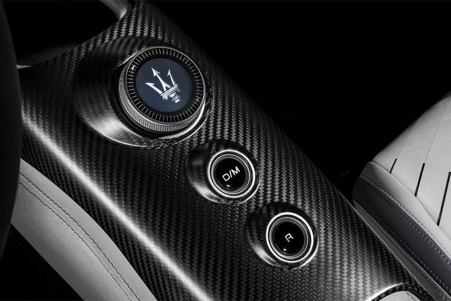 Center Controls of Maserati MC20 Cielo