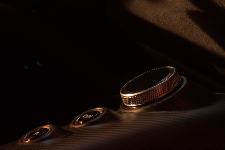 Center Controls of Maserati Mcpura