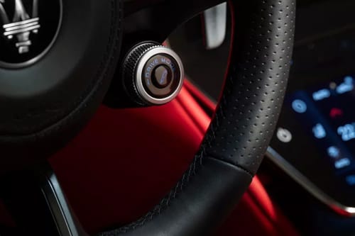 Maserati GranCabrio Engine Start Stop Button