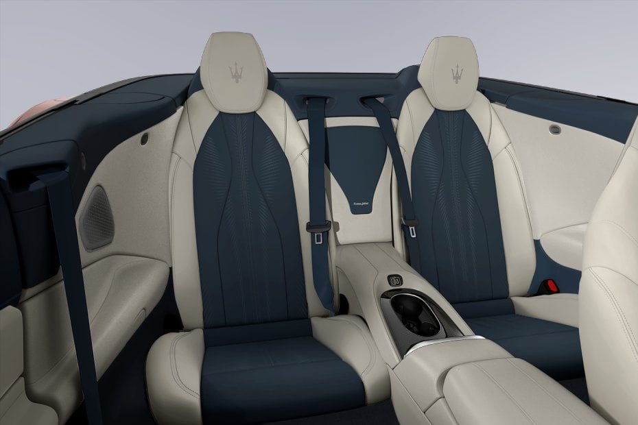 Maserati GranCabrio Rear Seats