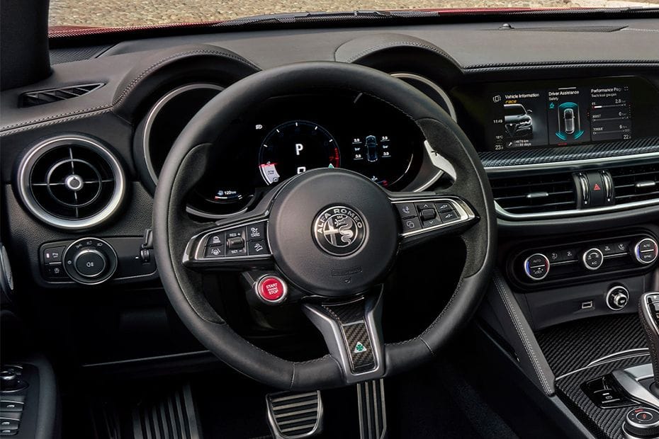 Alfa Romeo Stelvio Quadrifoglio Steering Wheel