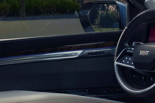 Cadillac Escalade V Inside Of Drivers Side Open Door