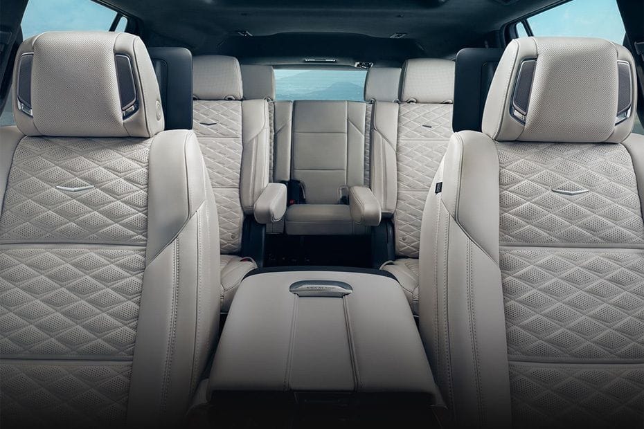 Cadillac Escalade 2026 Front And Rear Seats Together
