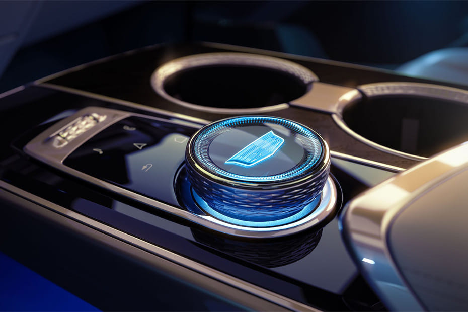 Center Controls of Cadillac LYRIQ