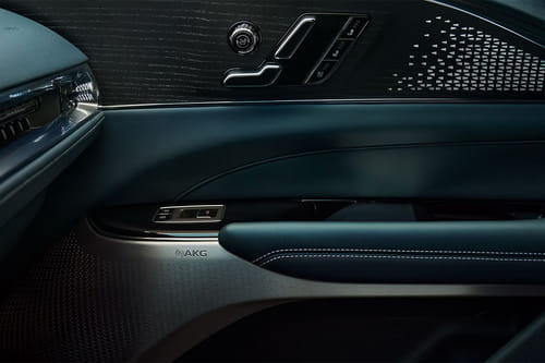 door handle interior of Cadillac LYRIQ