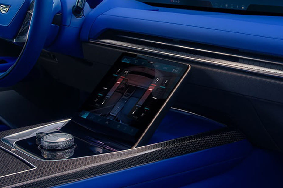 Front AC Controls of Cadillac CELESTIQ