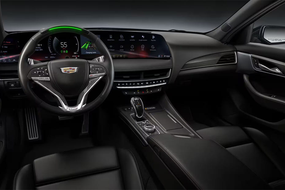 Dashboard View of CT5 V