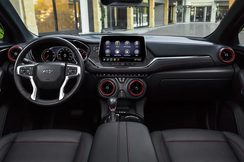 Dashboard View of Blazer