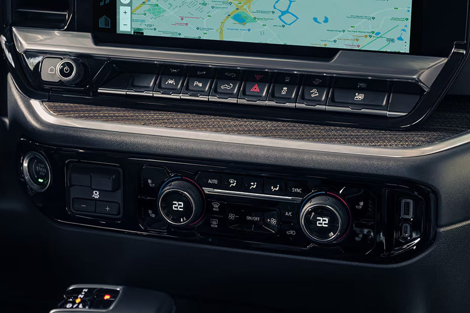 Front AC Controls of شفروليه سيلفرادو إل دي