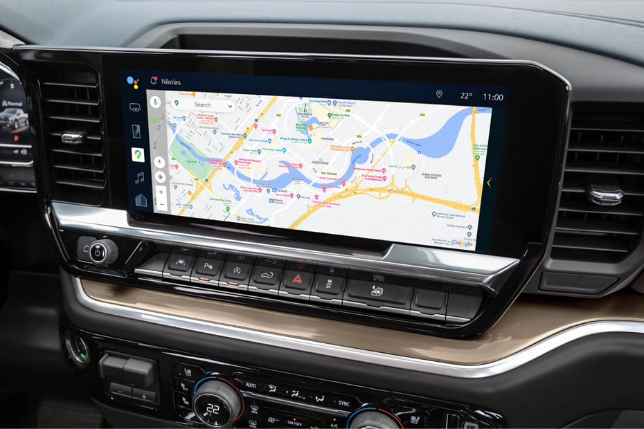 سيلفرادو إتش دي gps navigator