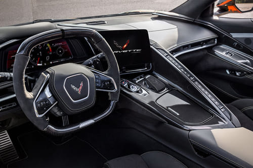 Dashboard View of CORVETTE Z06