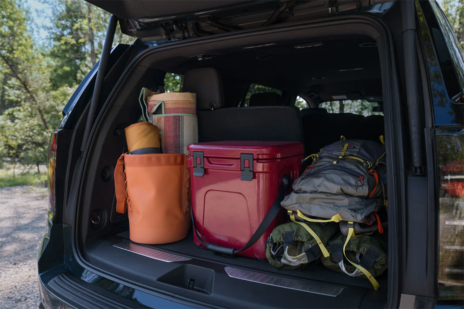 Storage Closer View of Chevrolet Tahoe