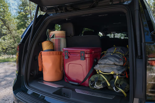 Storage Closer View of Chevrolet Tahoe