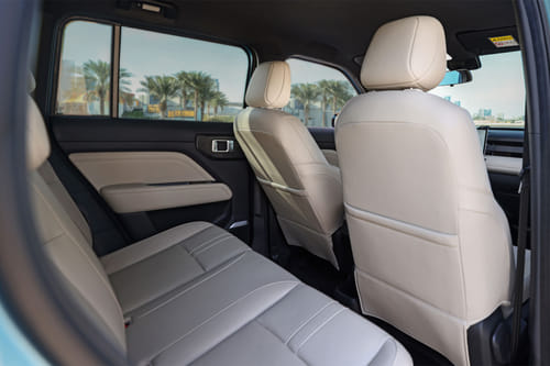 Chevrolet Spark EUV Rear Seats